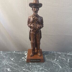 Vintage Kentucky Colonel Resin Statue